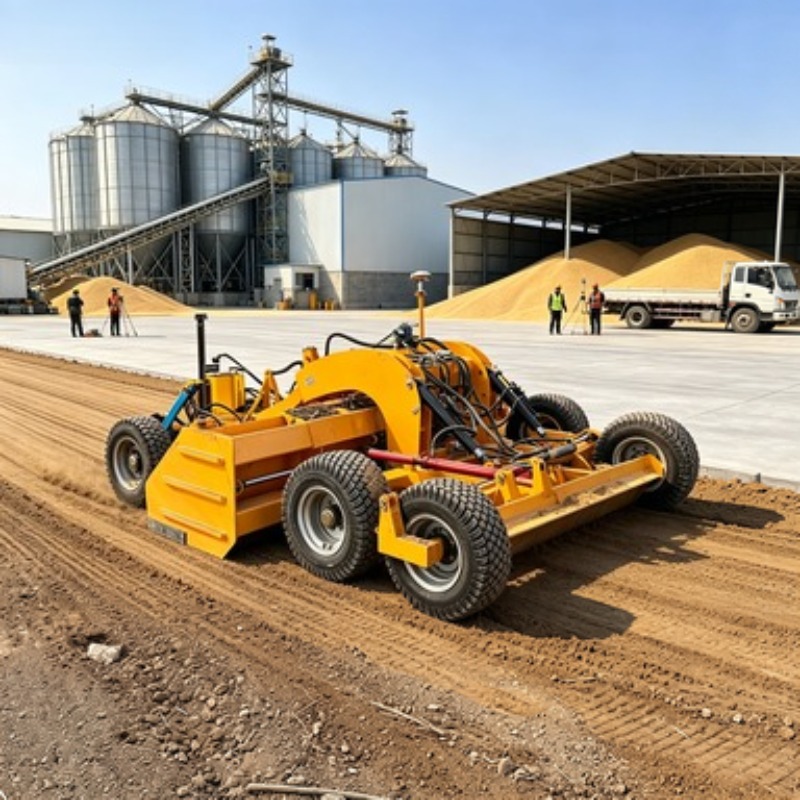 Farming Agriculture Land - Tractor Operated Laser Land Leveler Farm