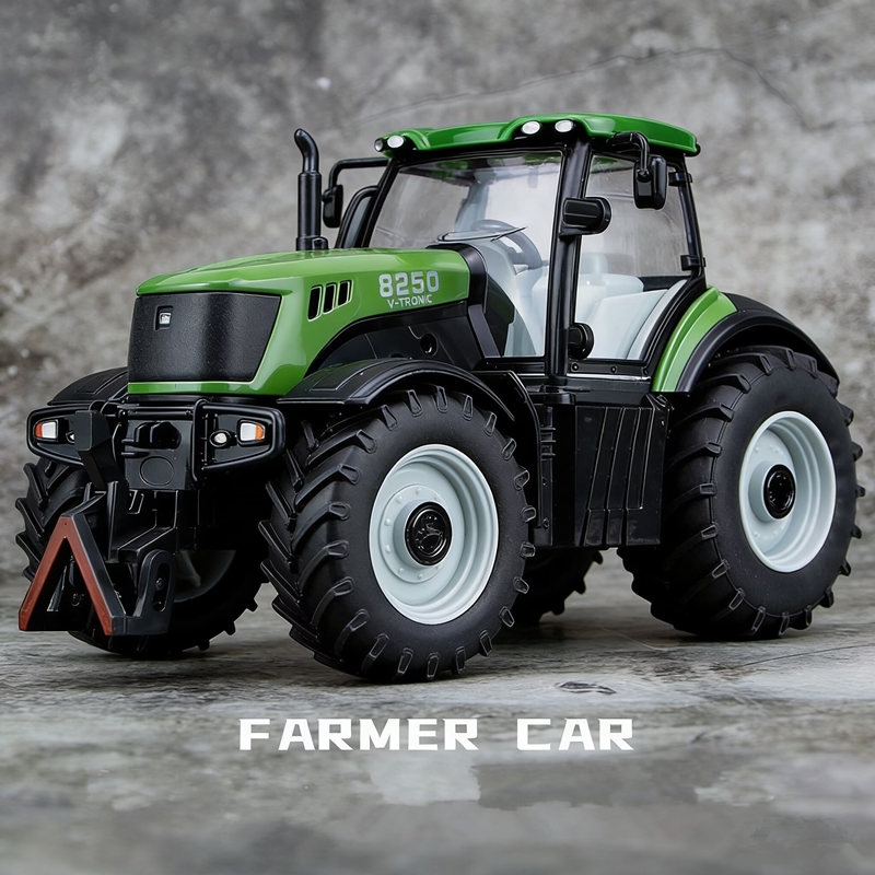 Farming Agriculture Land - 1/30 Alloy Tractor Model Diecast Metal