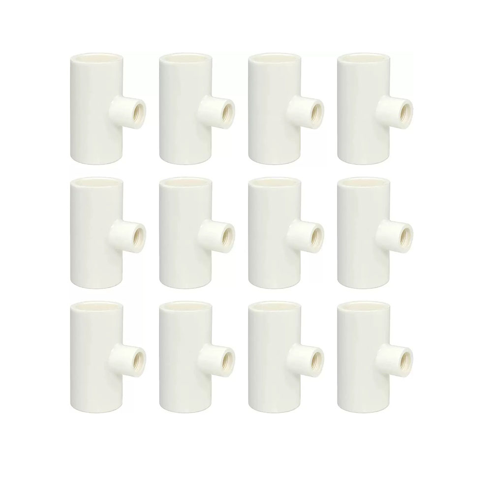 Chicken Nipple Drinker - Chicken Waterer PVC Tee Fittings, PVC