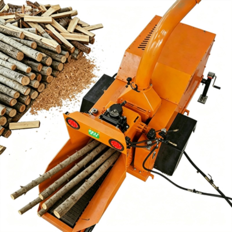 Farming Pump For Agriculture - Customized Electric Wood Chipper Mulcher Quiet