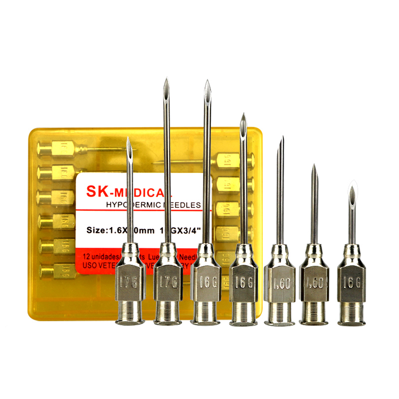 Veterinary Syringe Gun - 10 Pcs/Boxs Farm Animals Stainless Steel