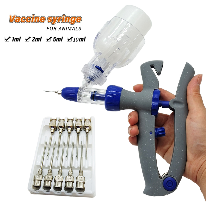 Chicken Nipple Drinker - Automatic Veterinary Continuous Syringe Animal Injection