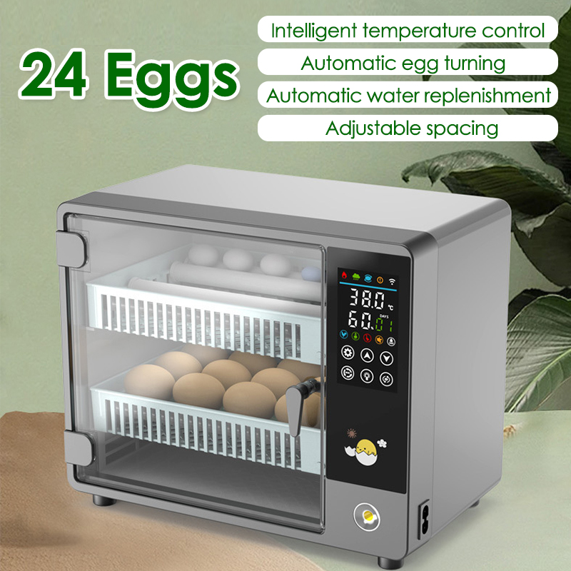 24 Eggs Full Automatic Turning - Quail Egg Incubator review and price