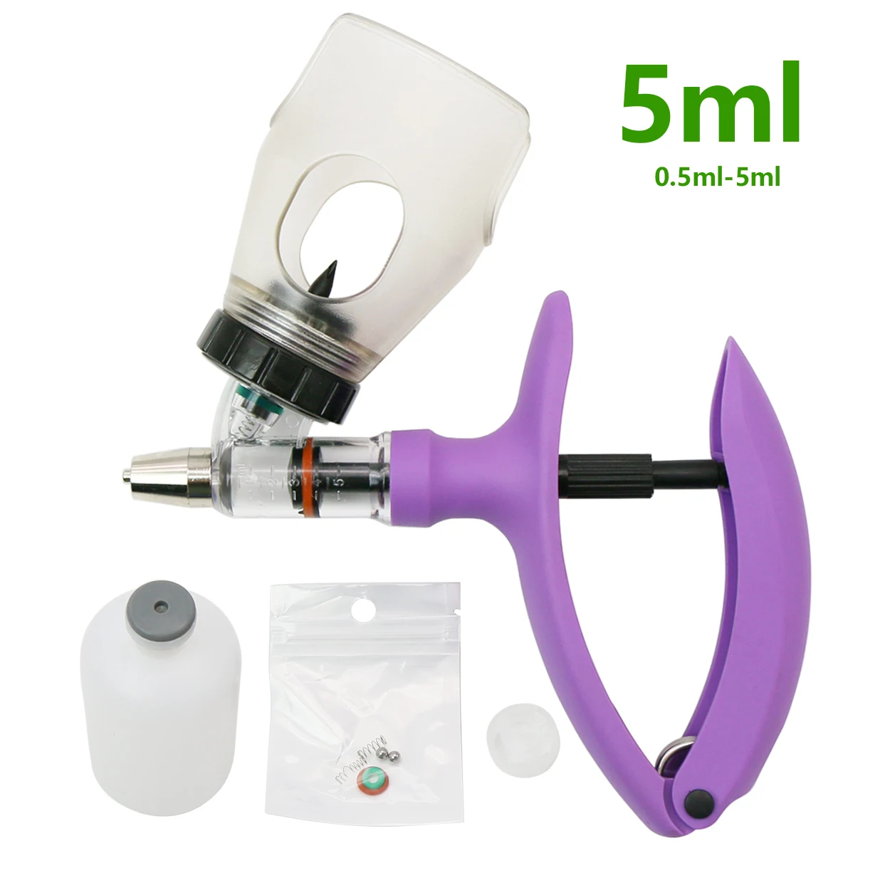 1 Pc 2/5ml Automatic Veterinar - Veterinary Syringe Gun review and price