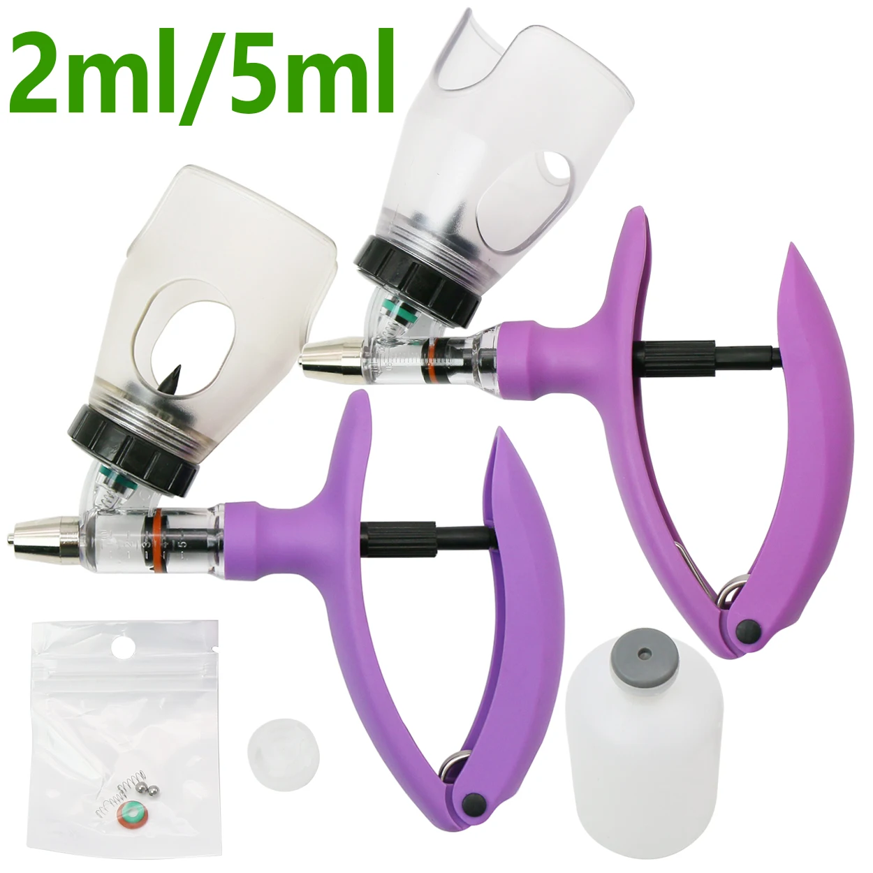 1 Pc 2/5ml Automatic Veterinar - Veterinary Syringe Gun review and price