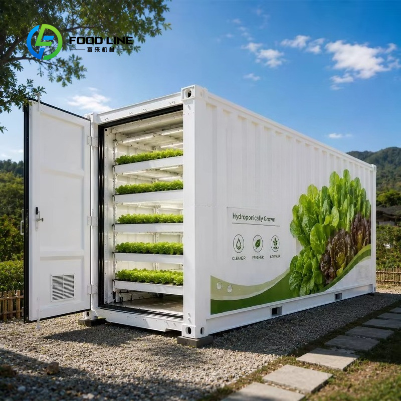 Hydroponic Container Farm for  - Farming Agriculture Project review and price