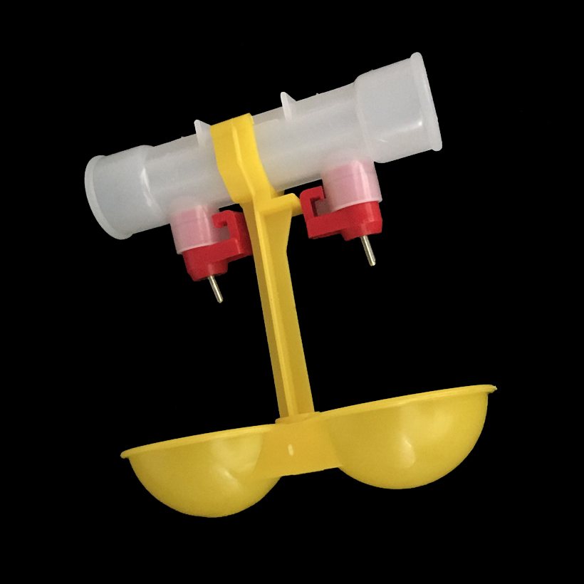 Chicken waterer double nipple  - Chicken Nipple Drinker review and price