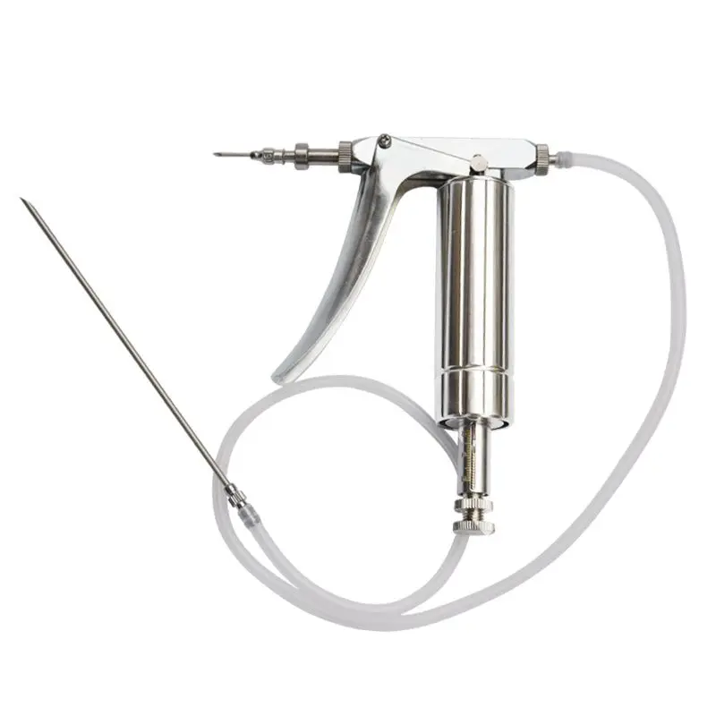 Stainless steel vaccine, adjus - Veterinary Syringe Gun review and price