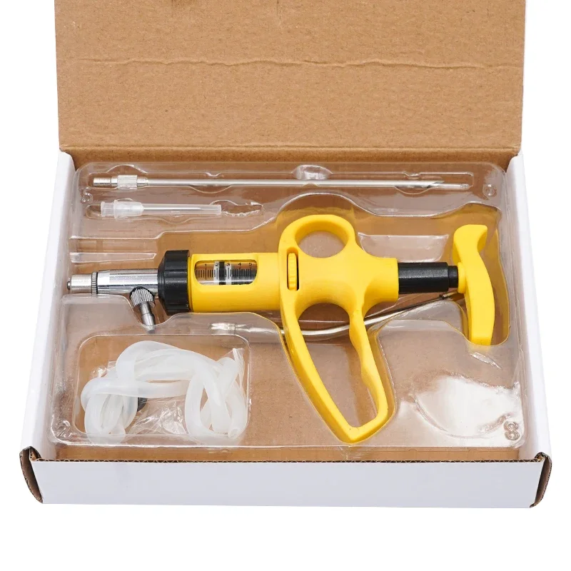 1 Pc 5/10 ml Animal Continuous - Veterinary Syringe Gun review and price