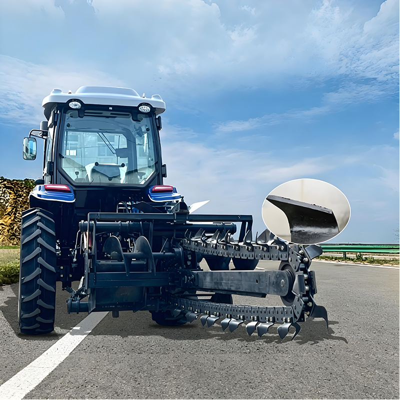 Agricultural Tractor Trencher  - Farming Agriculture Land review and price