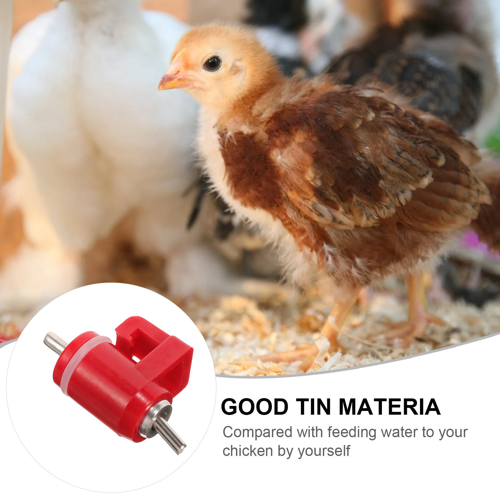 10Pcs Chicken Water Nipples Dr - Chicken Nipple Drinker review and price