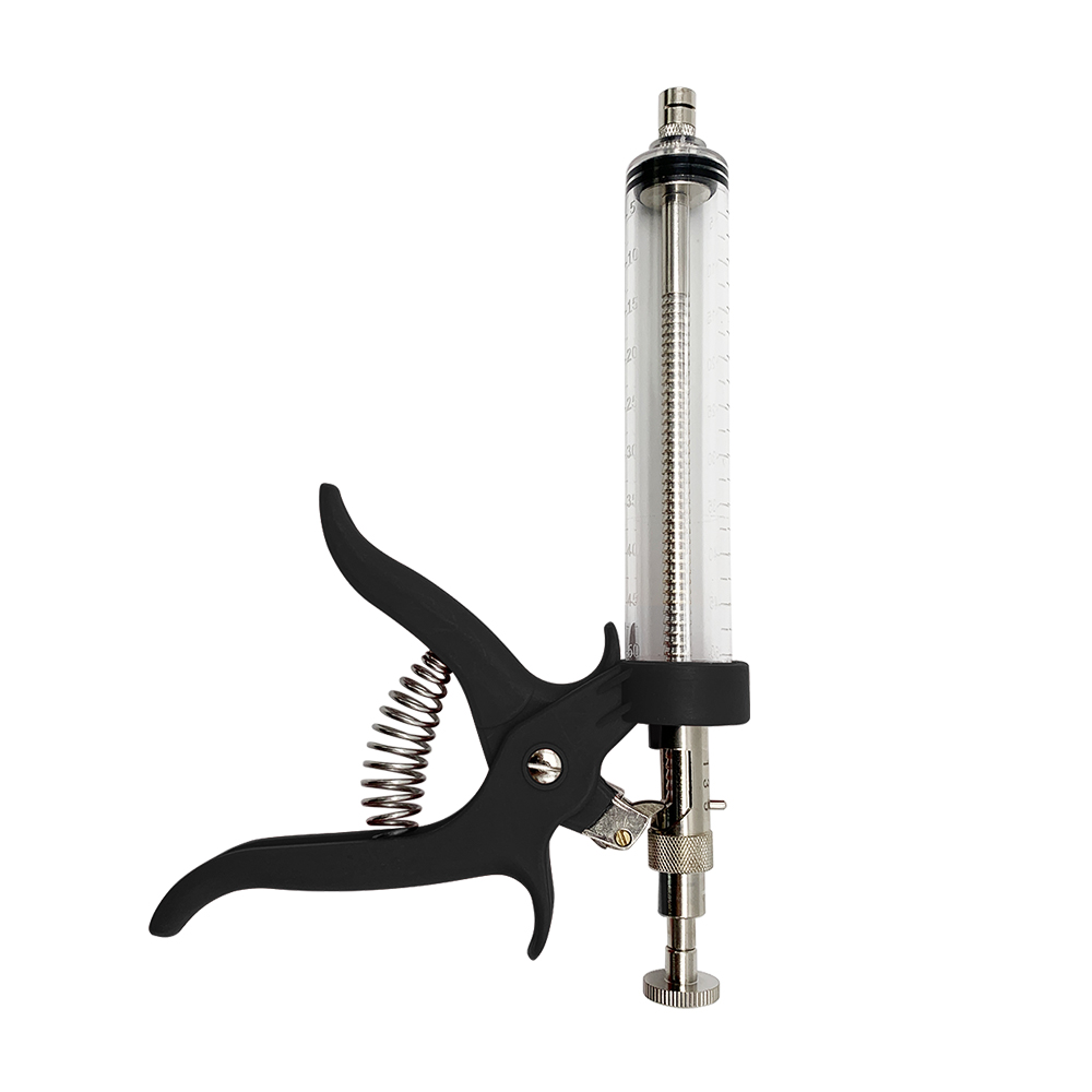 1 Pc Animal 50ml Continuous In - Veterinary Syringe Gun review and price