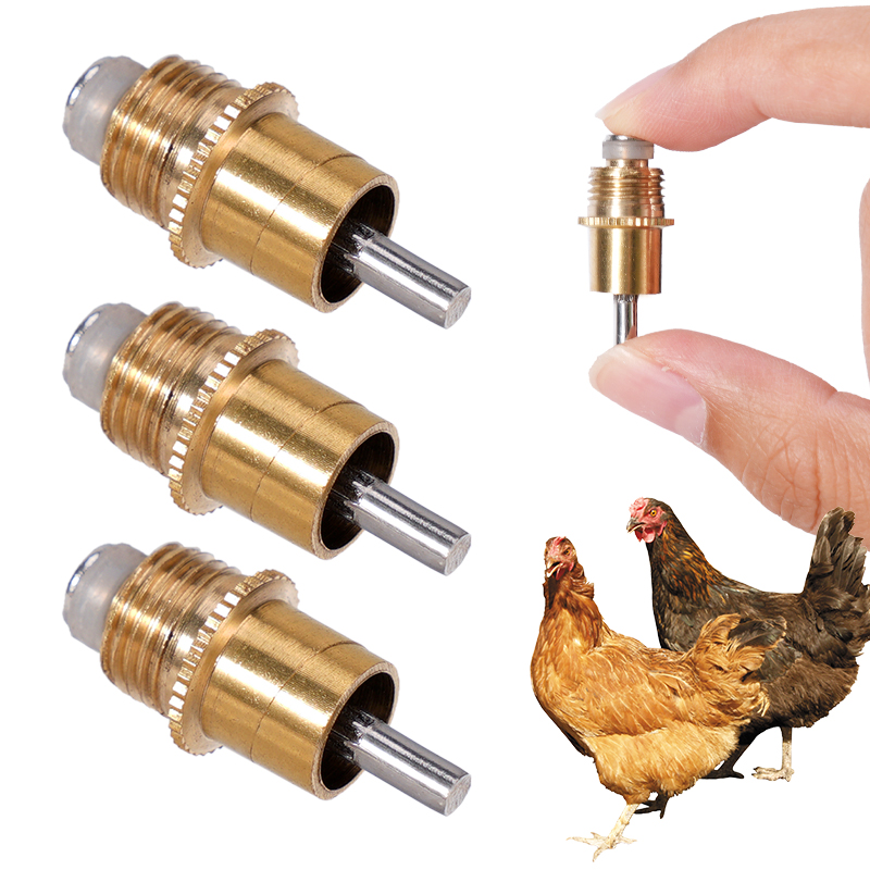 20pcs Brass Poultry Nipple Dri - Chicken Nipple Drinker review and price