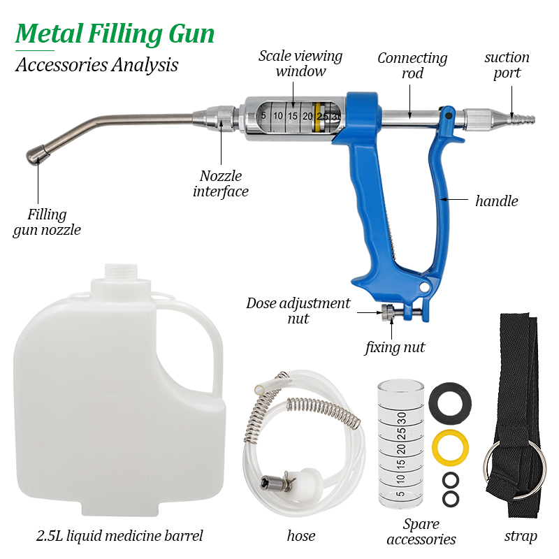5/10/20/30ml Animal Veterinary - Veterinary Syringe Gun review and price
