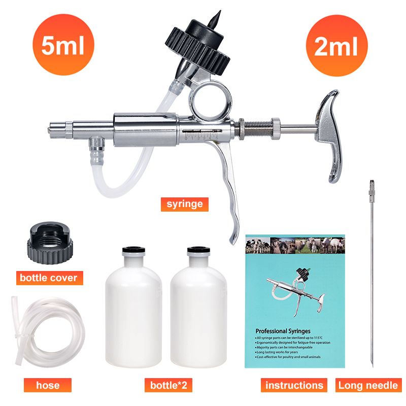 2ml/5ml Automatic Poultry Inje - Chicken Nipple Drinker review and price