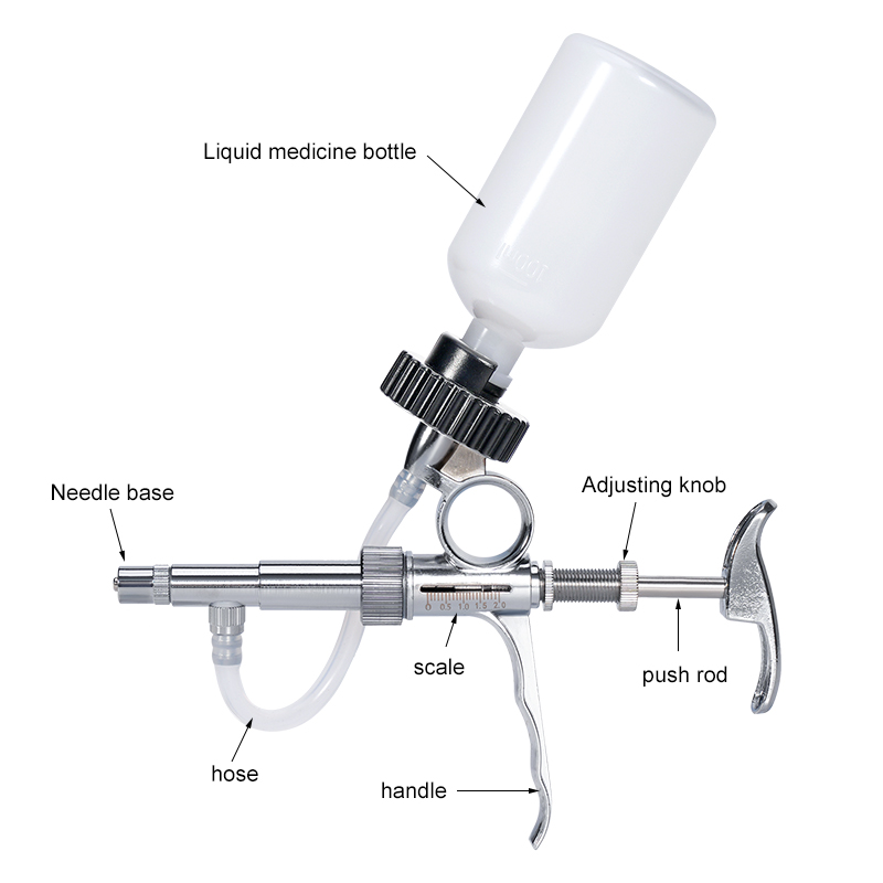 2ml/5ml Automatic Poultry Inje - Chicken Nipple Drinker review and price